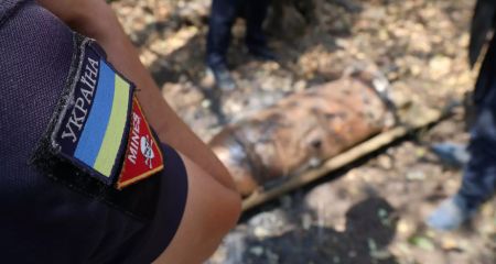 Саперы ГСЧС провели разминирование на Запорожье: уничтожили мину и взрывчатку