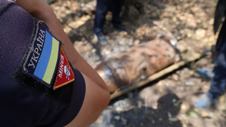 Сапери ДСНС провели розмінування на Запоріжжі: знищили міну та вибухівку