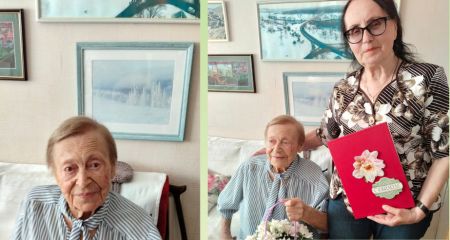 Участница освобождения Запорожья отметила 105-летие