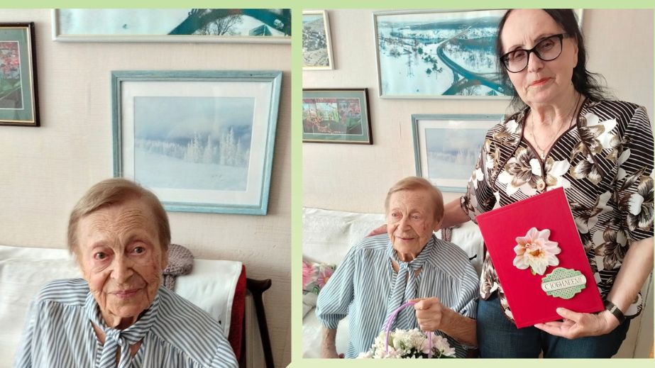 Участница освобождения Запорожья отметила 105-летие