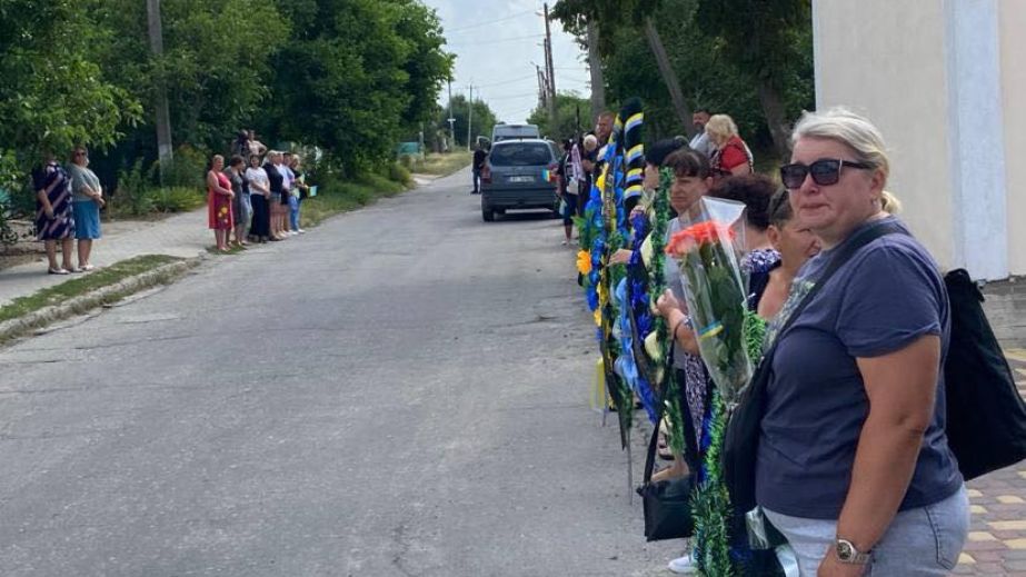 Полеглого 29-річного захисника провели в останню путь на Запоріжжі