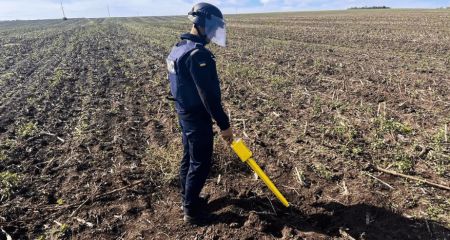 Ручную гранату и десятки суббоеприпасов уничтожили запорожские саперы