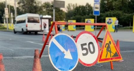 На понад 40 вулицях Запоріжжя оновили дорожню розмітку