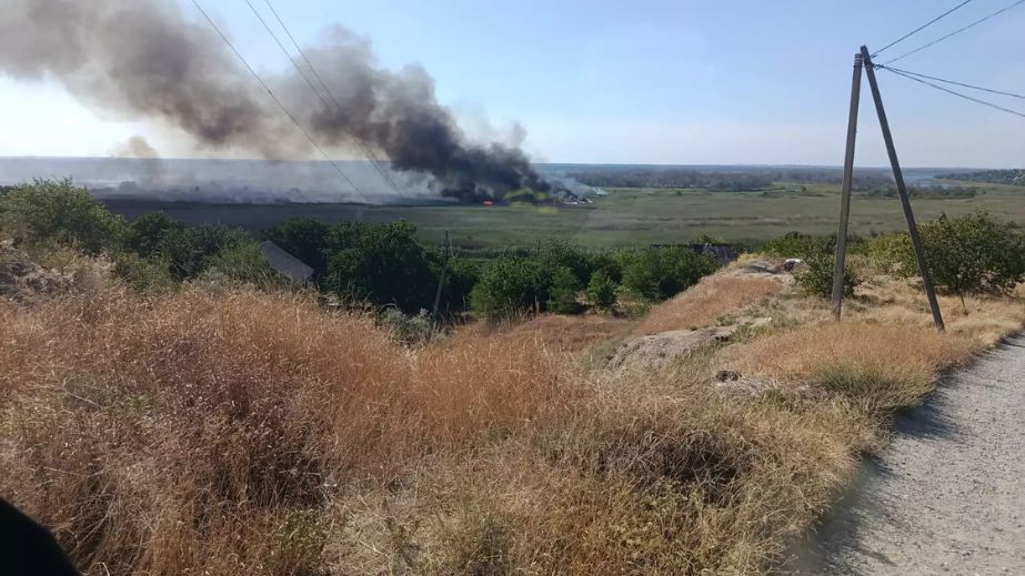 Понад 17 гектарів територій вигоріли внаслідок пожеж на Запоріжжі