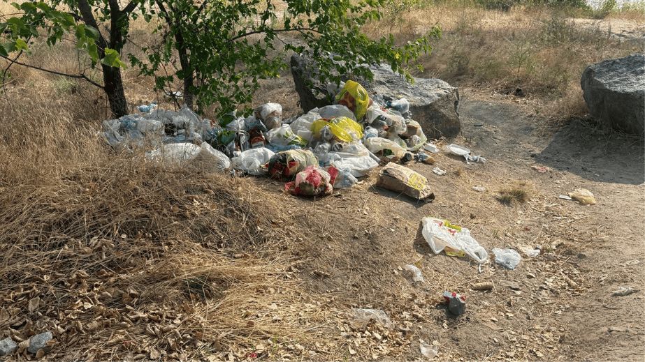 Запорожцы оставили горы мусора на Автопляже: мунварта провела рейд