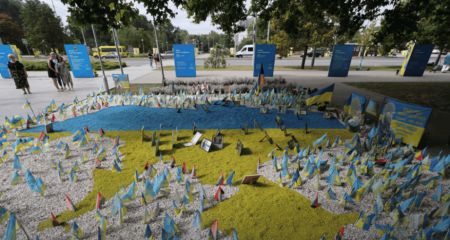 "Прапори надії" з іменами зниклих безвісти встановлять у Запоріжжі