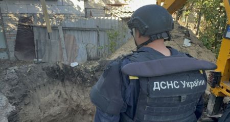 Частину ракети та касетний елемент від "Урагану” знешкодили на Запоріжжі