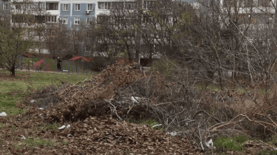 Купу сміття знайшли екологи біля багатоповерхівки у Запоріжжі