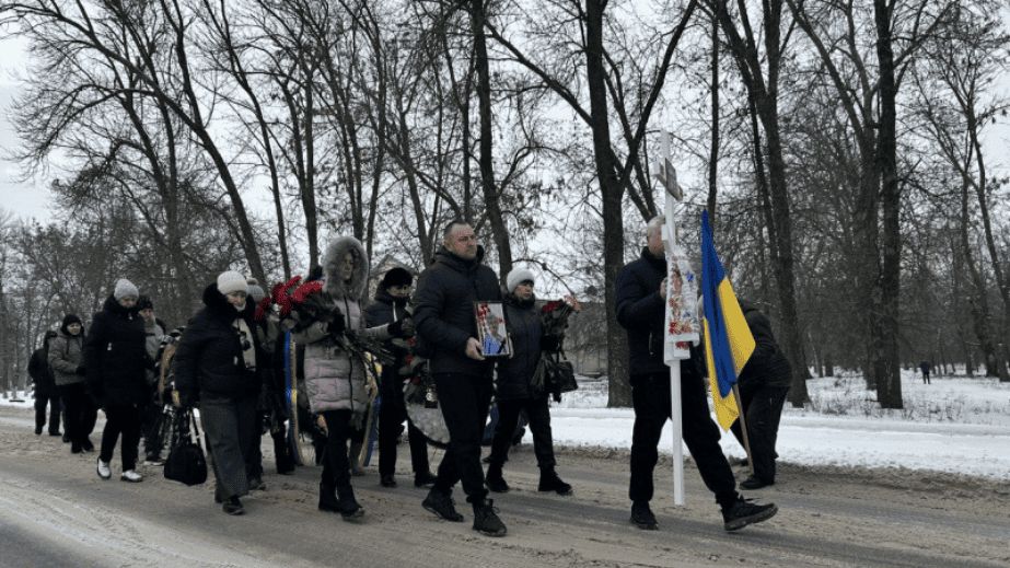 Погибшую от дрона чиновницу провели в последний путь на Запорожье