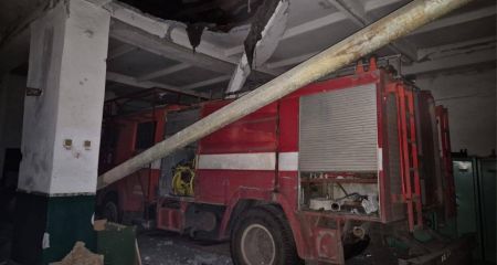 Окупанти вгатили по пожежно-рятувальній частині на Запоріжжі