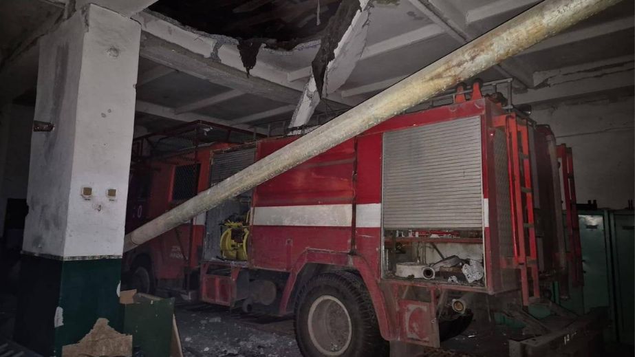 Оккупанты ударили по пожарно-спасательной части на Запорожье