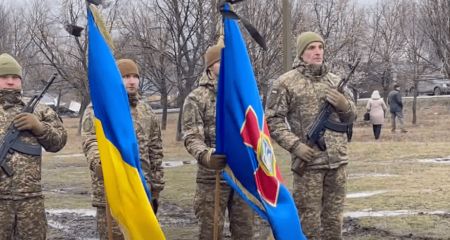Полеглого нацгвардійця провели в останню путь на Запоріжжі