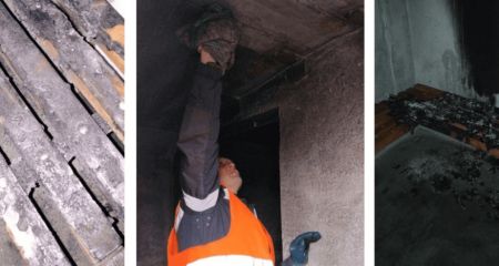 Запорожские вандалы устроили пожар в укрытии &ndash; что известно