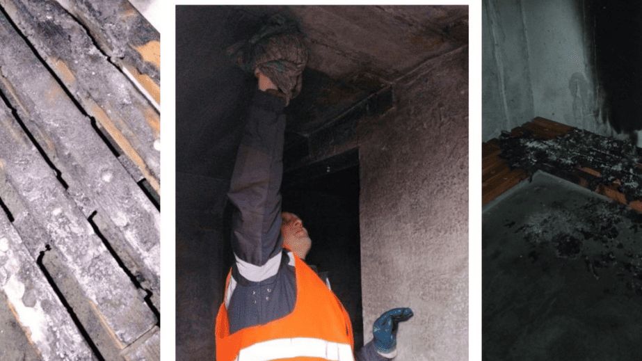 Запорізькі вандали влаштували пожежу в укритті &ndash; що відомо