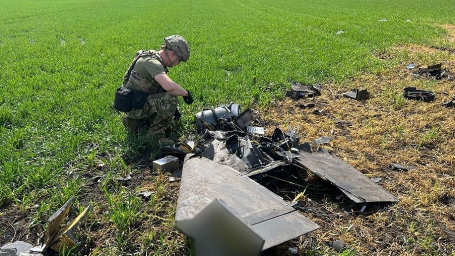 Остатки БпЛА и кассетные элементы уничтожили саперы на Запорожье