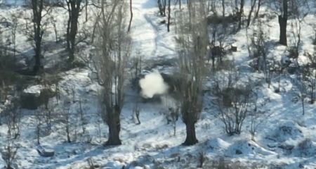 Запорізькі прикордонники "зігріли" росіян FPV-дронами &ndash; кадри