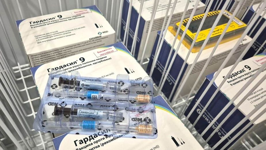 До медзакладів на Запоріжжі доставили понад 1400 доз вакцини проти ВПЛ