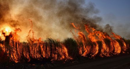 Жители пригорода Запорожья самостоятельно потушили пожар после обстрела