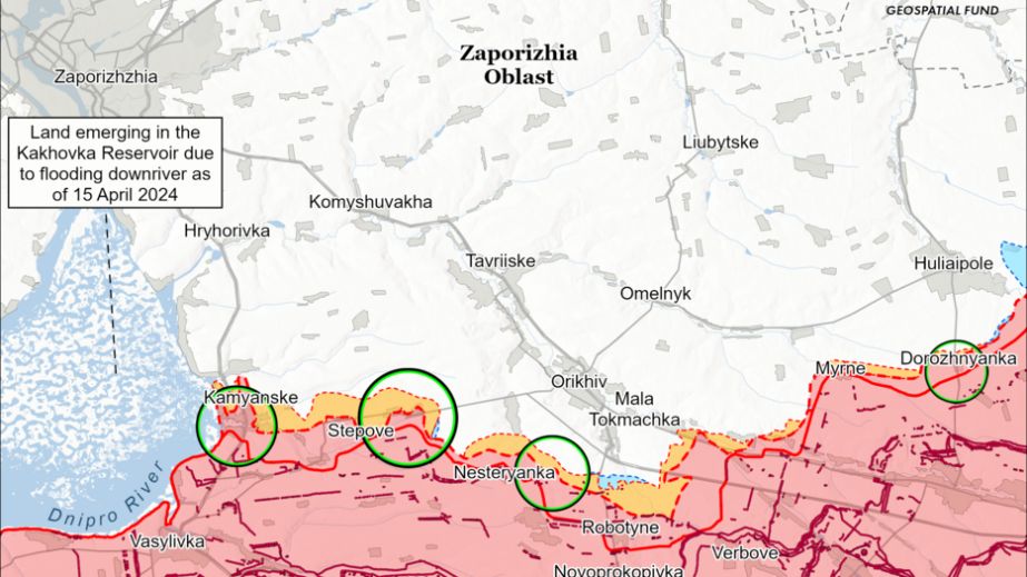 ISW не подтверждает заявление врага о продвижении под Ореховым в Запорожской области
