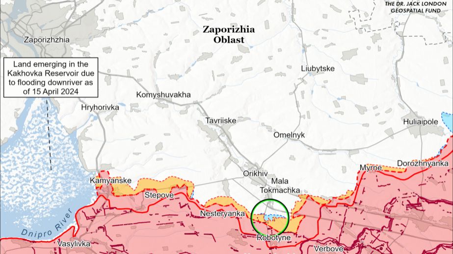Росіяни не можуть просунутися на Запоріжжі, – ISW