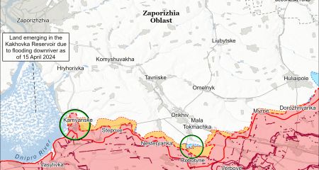 ISW опровергает заявления врага о продвижении в Степногорске на Запорожье