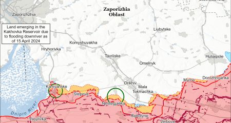 ISW фиксирует продвижение украинских войск на западе Запорожской области