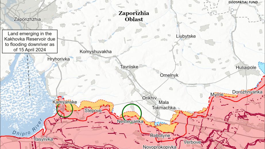 Войска РФ не могут продвинуться в Запорожской области, – ISW