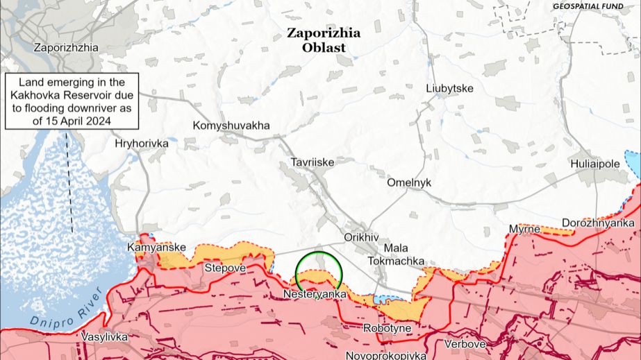 Сили оборони не дали окупантам просунутися на Запоріжжі, – аналітики ISW