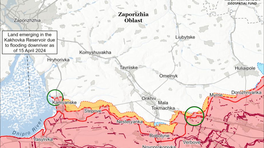 Аналітики фіксують зміни на Запорізькому напрямку – деталі