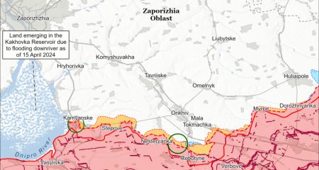 ISW спростовує заяви ворога про просування на Запорізькому фронті