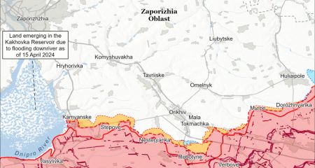 ISW фіксує просування ворога на Запорізькому напрямку