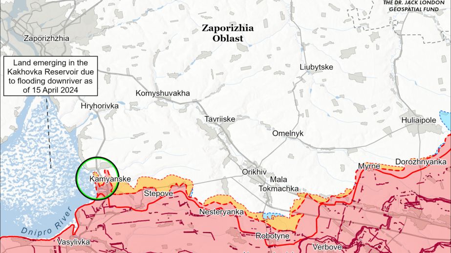 Аналітики спростовують просування ворога на Запоріжжі