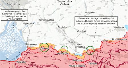 Оккупанты продвинулись юго-восточнее Орехова на Запорожье, – ISW