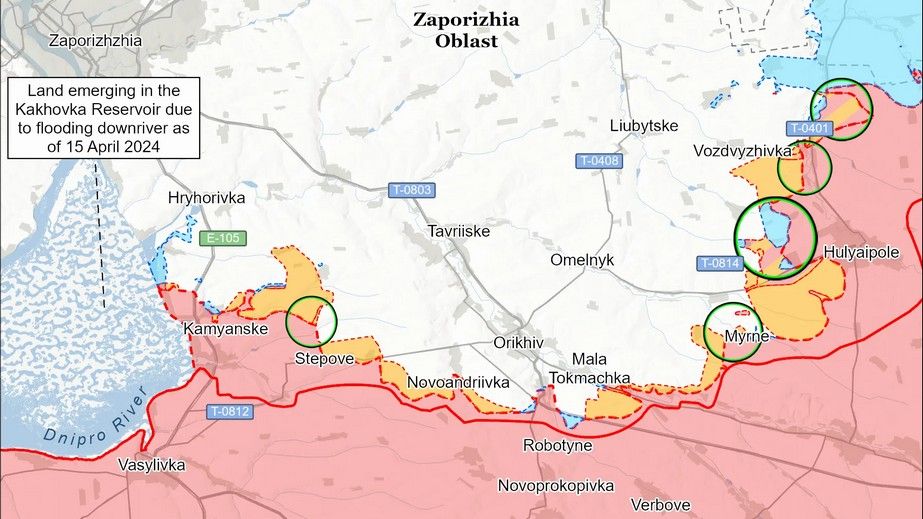 Війська РФ посилили атаки на Запорізькому фронті &ndash; деталі від ISW
