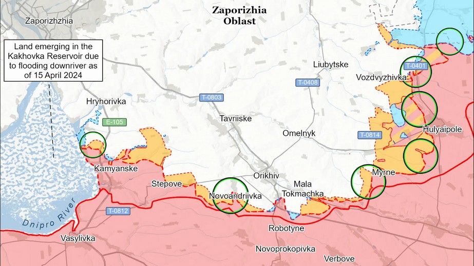 Сили оборони проводять контратаки на Запоріжжі &ndash; оцінка ISW
