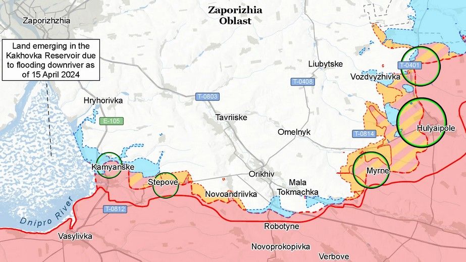 Росіяни не мають успіхів у Запорізькій області, &ndash; ISW