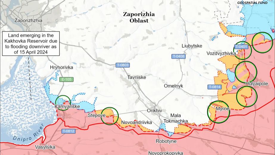 Українські війська просунулися на Гуляйпільському напрямку, &ndash; аналітики