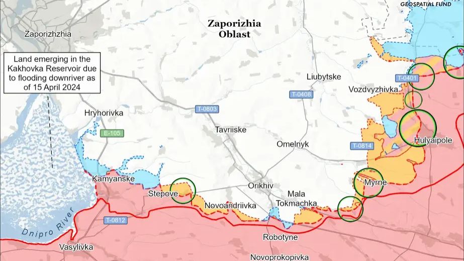 Російські війська здійснили інфільтрацію поблизу Гуляйполя &ndash; деталі від ISW