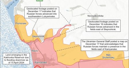Оккупанты продвинулись возле Степногорска и Лукьяновского на Запорожье, &ndash; ISW