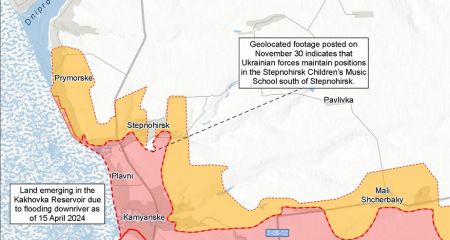 Силы обороны продвинулись в Степногорске на Запорожье, – ISW