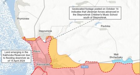 ВСУ продвинулись возле Степногорска на Запорожье, – ISW