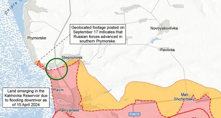 Російська армія продовжує рух на Запоріжжі, – аналітики ISW